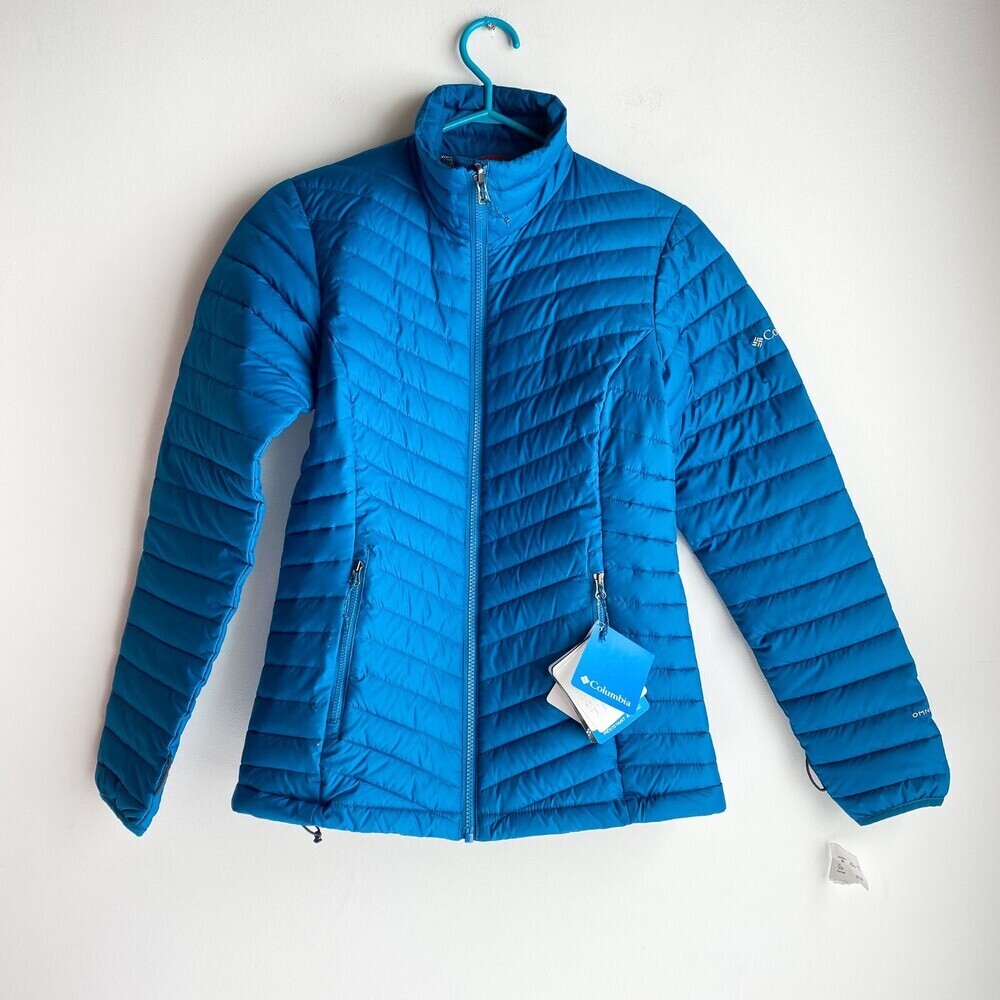 NWT Columbia Junction Forest Jacket Puffer Reversible XS